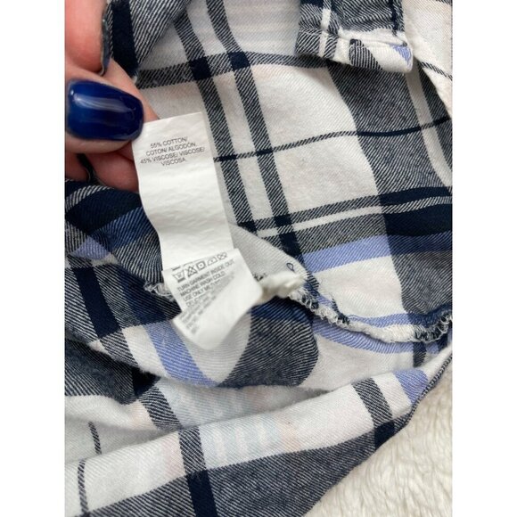 Lucky Brand Womens Plaid Shirt Small Long Sleeve Button Down Top - Picture 4 of 7
